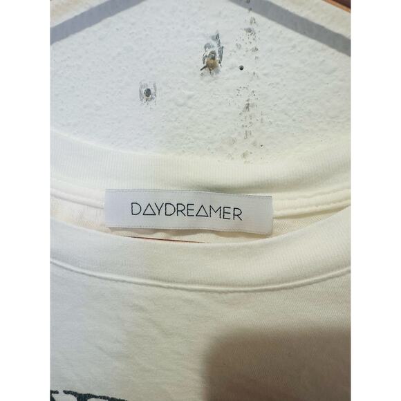 DAYDREAMER Elton John New York Boyfriend Tee size Extra Small Flawed - Picture 6 of 8